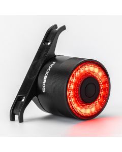 ROCKBROS Q3 swiatlo tylne roweru MTB rower szosowy noc jazda na rowerze tylne swiatlo inteligentny czujnik hamulca swiatlo ostrzegawcze wodoodporne akcesoria rowerowe