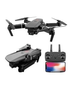 E88 profesjonalny Mini WIFI HD 4k dron z kamera tryb trzymania wysokosci skladany zdalnie sterowany samolot helikopter Pro Dron zabawki drony quadcoptera
