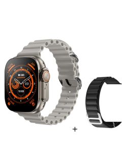 ZORDAI Z8 Ultra Max  inteligentny zegarek seria 8 49mm stop tytanu 2.2 "ekran kompas polaczenie Bluetooth NFC ekg IP68 wodoodporny Smartwatch mezczyzni