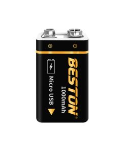 Beston 9V 1000mAh akumulator litowo-jonowy micro USB 6F22 bateria usb do modelu helikoptera RC mikrofon zabawka
