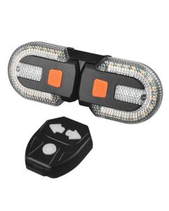 Rowerowy kierunkowskaz Tylne swiatlo LED Lampa rowerowa Rower ladowany na USB Bezprzewodowe swiatla Tylne swiatlo tylne MTB Akcesoria rowerowe