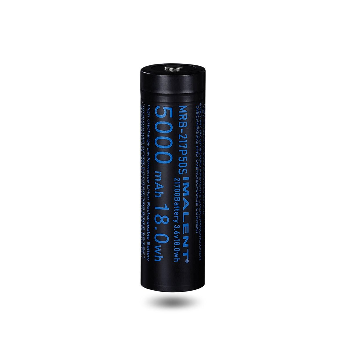 IMALENT MRB-217P50S Akumulator 21700 5000mAh Li-ion 3.6V do Latarek LED | Wysoka Pojemność!