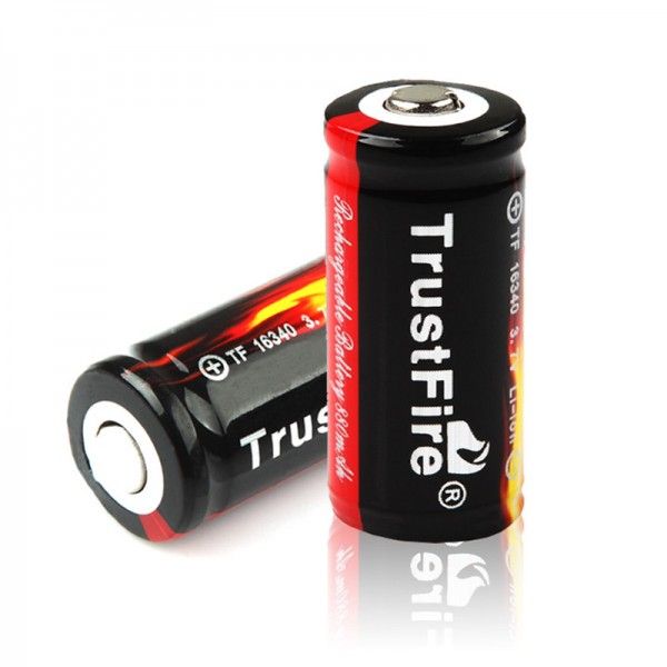 Akumulator TrustFire 16340 CR123A 3.7V 880mAh zrównoważona energia wszechstronna kompatybilność
