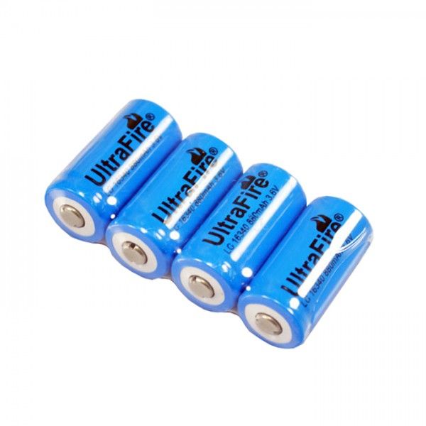 Akumulator Ultrafire LC 16340 880mAh 3.7V wysokie osiągi i ekologia do latarki i urządzeń elektronicznych
