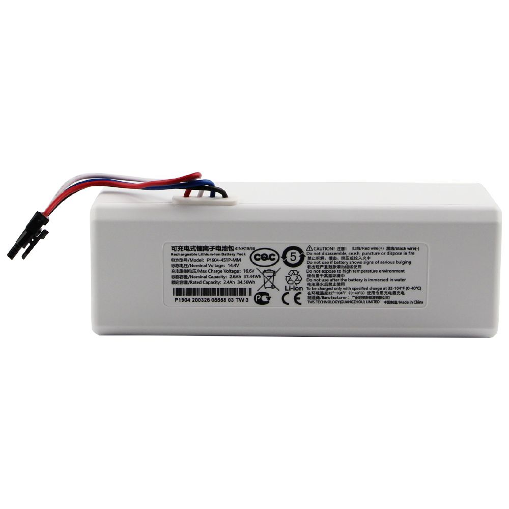 Oryginalna bateria do Xiaomi Mijia Mi Odkurzacz 1C P1904-4S1P-MM wysoka pojemność 37,44 Wh efektywne sprzątanie
