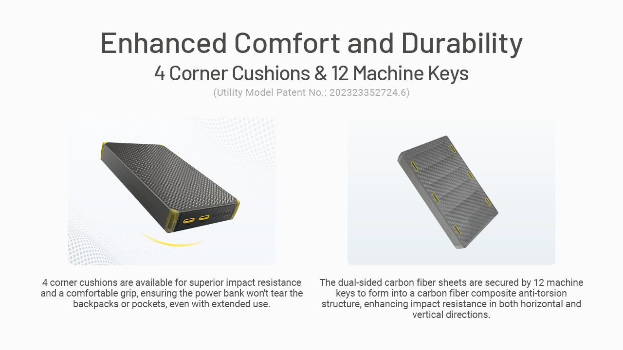 Nitecore NB20000 Gen3 QC power bank USB-C 20000mAh wysoka pojemność kompaktowy design przenośna ładowarka