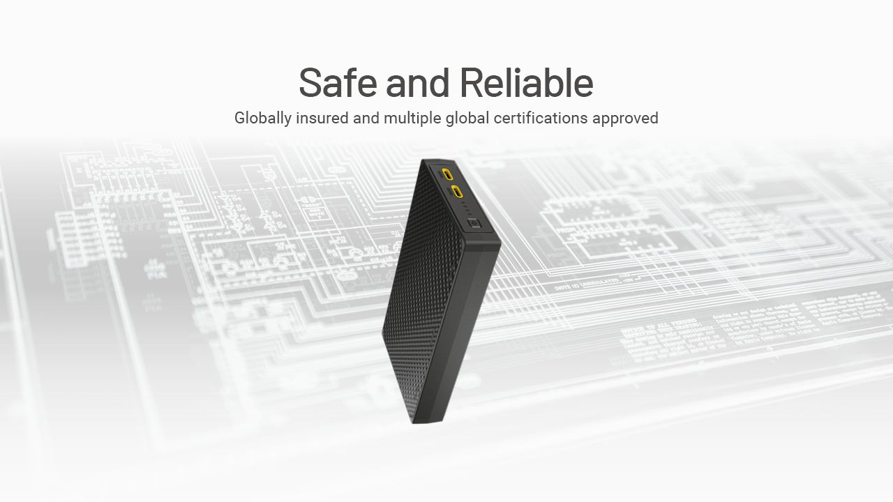 Nitecore NB20000 Gen3 QC power bank USB-C 20000mAh wysoka pojemność kompaktowy design przenośna ładowarka