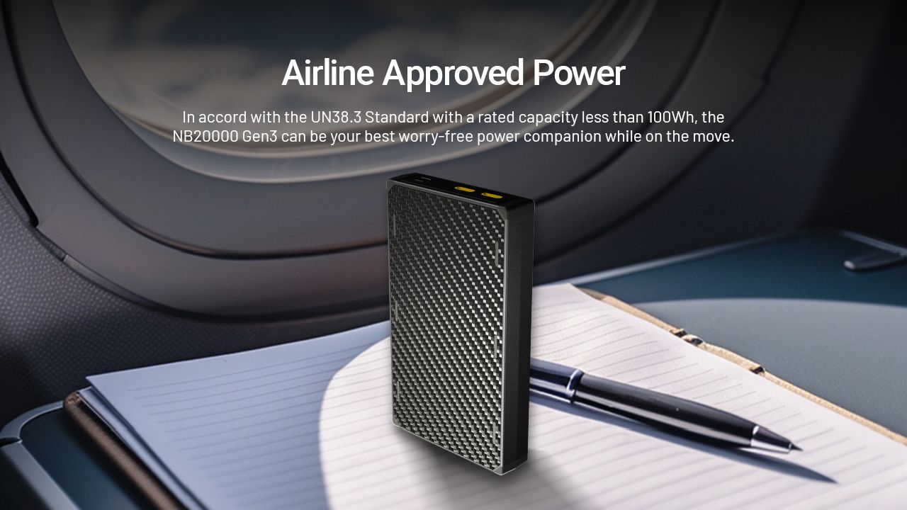 Nitecore NB20000 Gen3 QC power bank USB-C 20000mAh wysoka pojemność kompaktowy design przenośna ładowarka