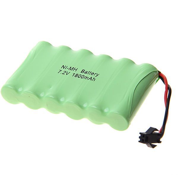 Akumulator Ni-MH 7.2V AA 1800mAh z wtyczką SM brak efektu pamięci przyjazne dla środowiska długa moc