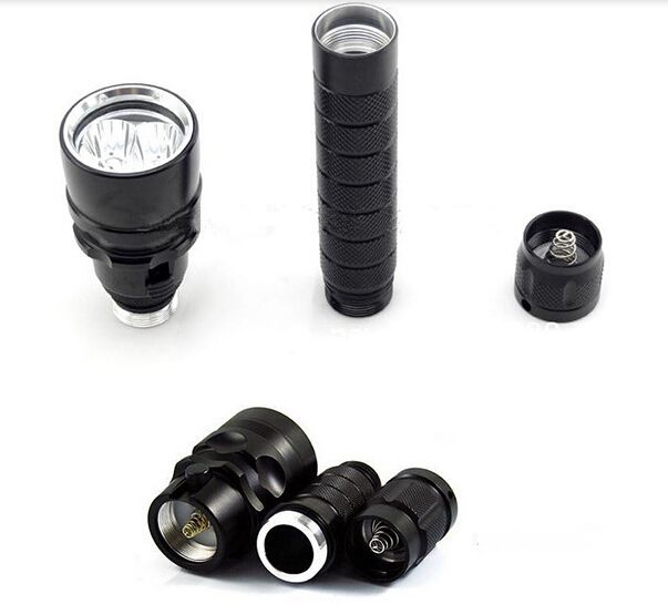 Illuminate Adventures SK68 Q5 LED Przenośna Mini Latarka ZOOM 6000 Lumenów Wytrzymała Wodoodporna Latarka Kempingowa