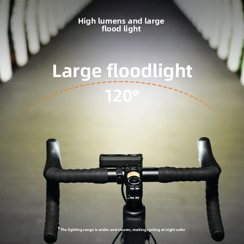 ACRUNU Lampka Rowerowa LED USB Ładowana | 4000 Lumenów, 4 Tryby | Bezpieczeństwo Jazdy
