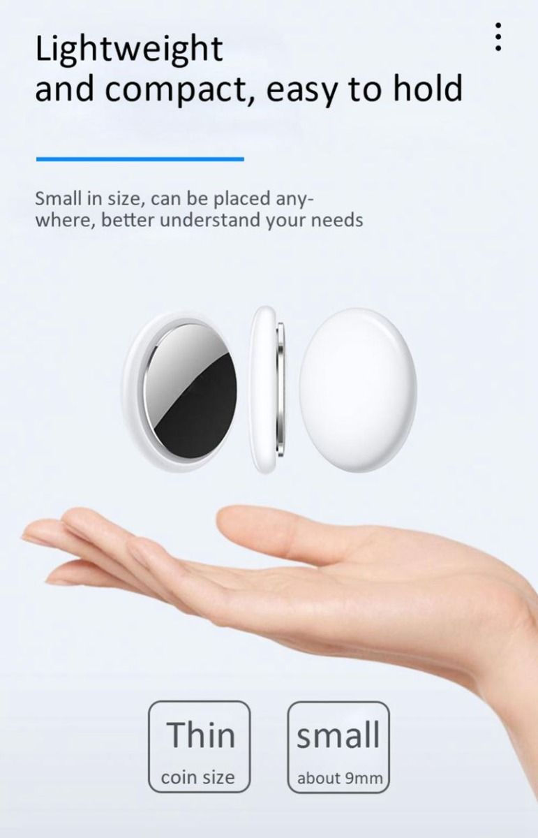 Mini lokalizator GPS Bluetooth 4.0 inteligentny śledzenie dzieci zwierząt kompaktowy design aplikacja iSearching