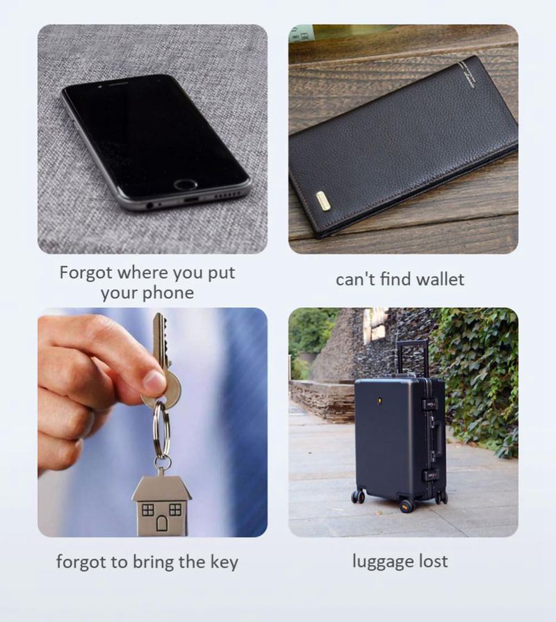 Mini lokalizator GPS Bluetooth 4.0 inteligentny śledzenie dzieci zwierząt kompaktowy design aplikacja iSearching