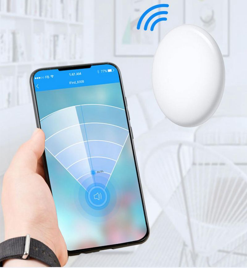 Mini lokalizator GPS Bluetooth 4.0 inteligentny śledzenie dzieci zwierząt kompaktowy design aplikacja iSearching