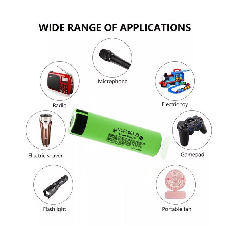 NCR18650B 3400mAh 18650 Li-Ion Akumulator