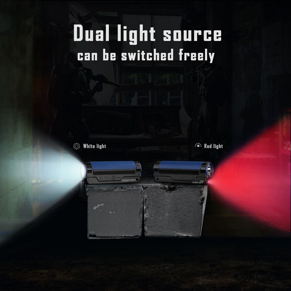 IMALENT BL70: Latarka LED 6000 lumenów, ładowalna USB-C. Idealna na EDC i outdoor!