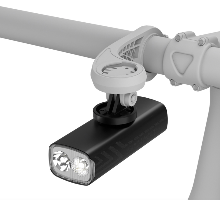 CYCLAMI BR2000 Mocna Lampka Rowerowa 2000lm USB-C Type-C. Idealna na MTB i Szosę. Bezpieczeństwo!