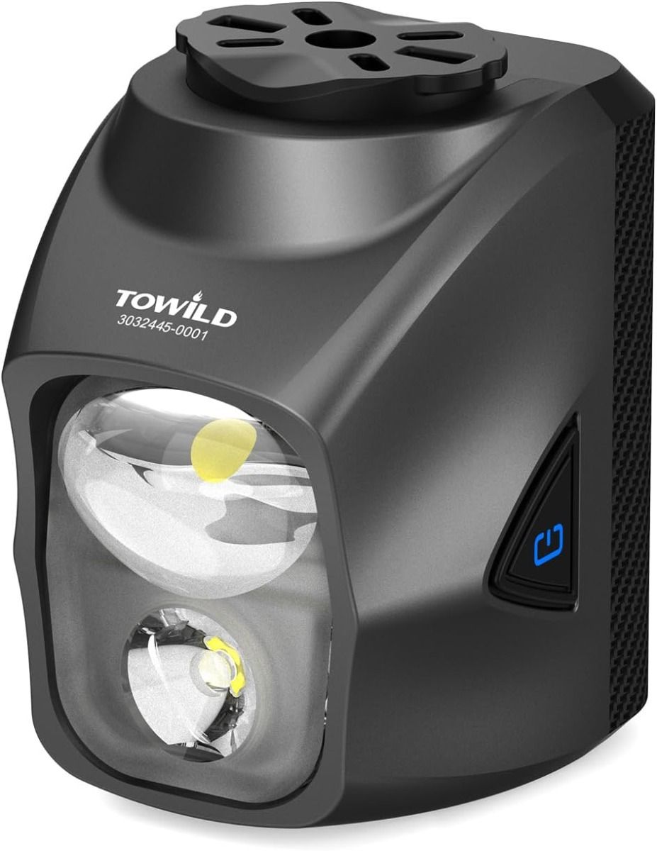Odkryj TOWILD DLite 1700 DL1700: Mocna Lampka Rowerowa 1900 Lumenów, USB, Wodoodporna dla Jazdy Nocą