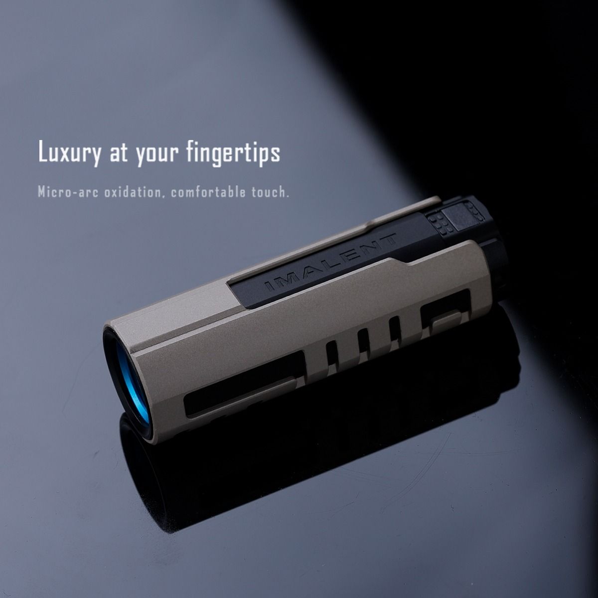 Odkryj IMALENT LD35 Latarka LED 1200 lumenów | USB-C ładowalna, Kompaktowa EDC, OLED.