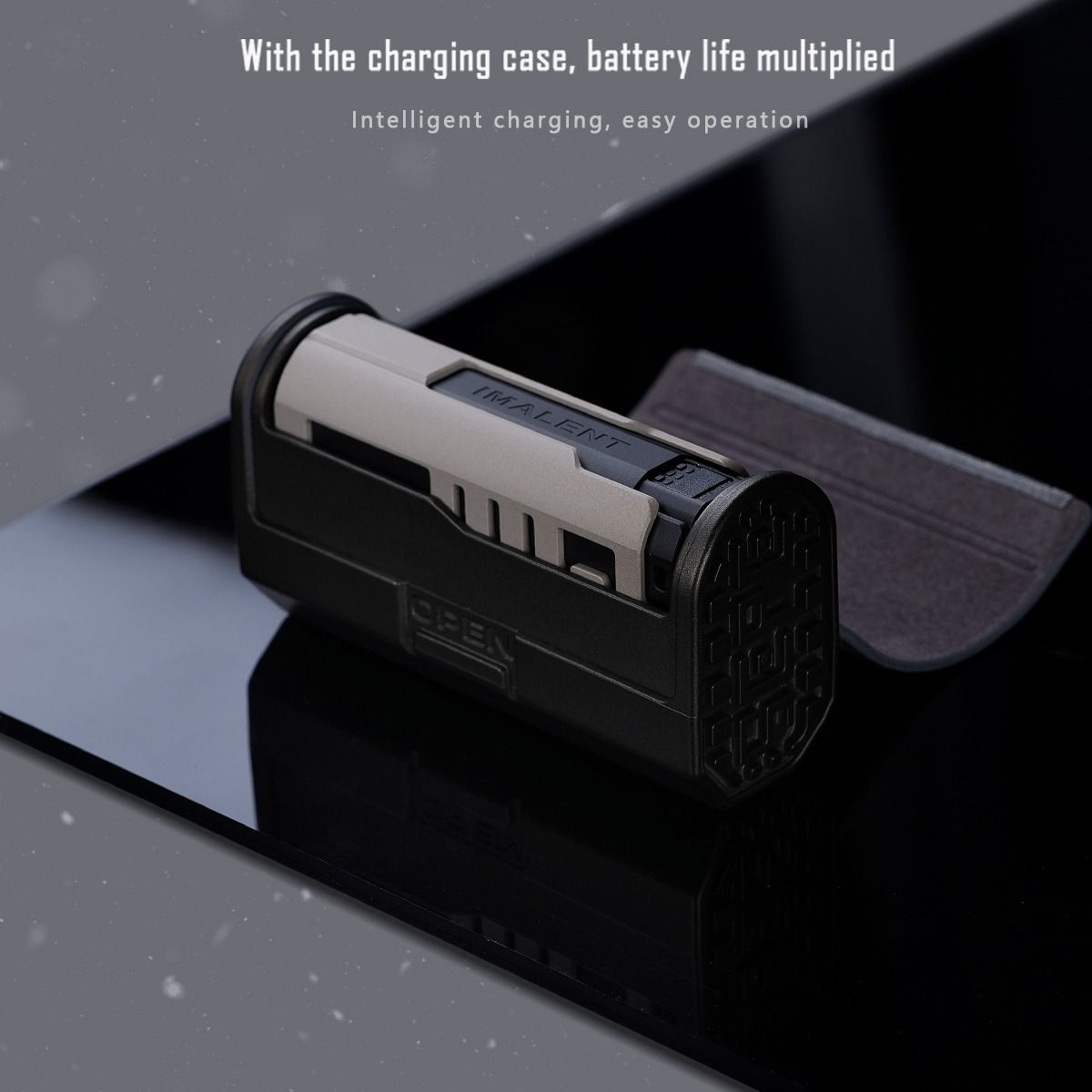 Odkryj IMALENT LD35 Latarka LED 1200 lumenów | USB-C ładowalna, Kompaktowa EDC, OLED.