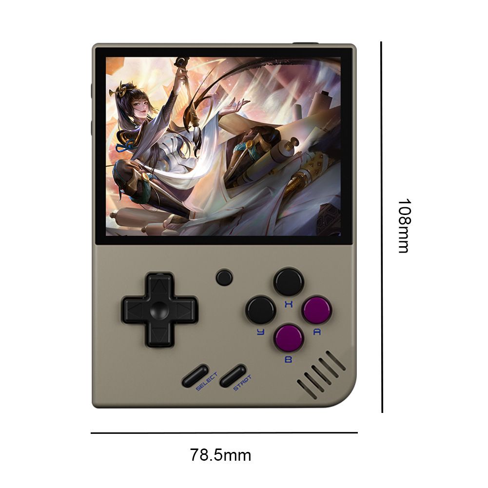 MIYOO Mini Plus kompaktowa przenośna konsola retro z ekranem IPS 3,5" do nostalgicznych gier wideo w podróży