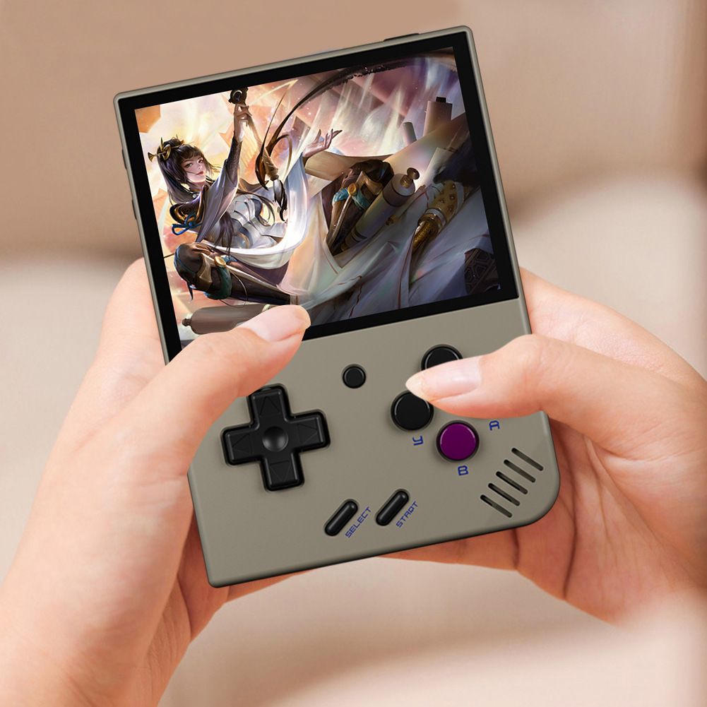 MIYOO Mini Plus kompaktowa przenośna konsola retro z ekranem IPS 3,5" do nostalgicznych gier wideo w podróży