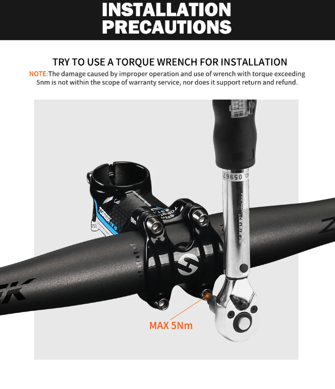 TOSEEK ZF-ONE MTB Kierownica karbonowa 31.8mm, lekka, matowa czerń, 580mm/760mm, ergonomiczny design, najwyższa jakość