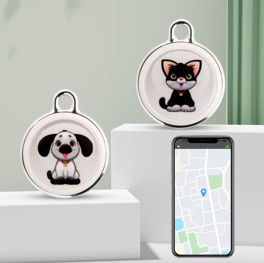Lokalizator dla psów Airtag Obroża GPS w czasie rzeczywistym Śledzenie Bluetooth Bezpieczeństwo zwierząt