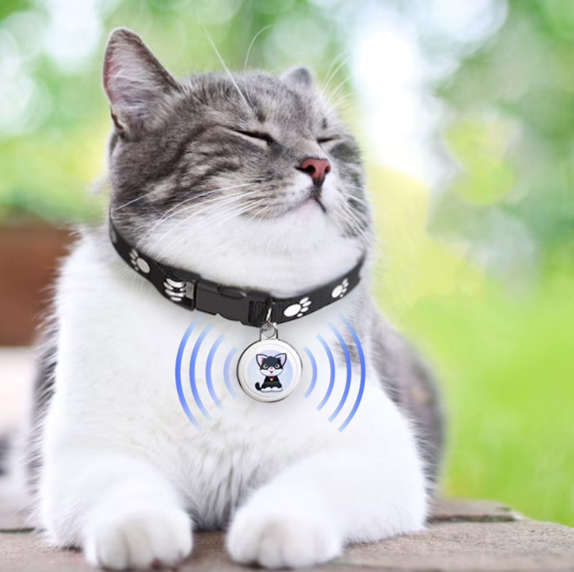 Lokalizator dla psów Airtag Obroża GPS w czasie rzeczywistym Śledzenie Bluetooth Bezpieczeństwo zwierząt