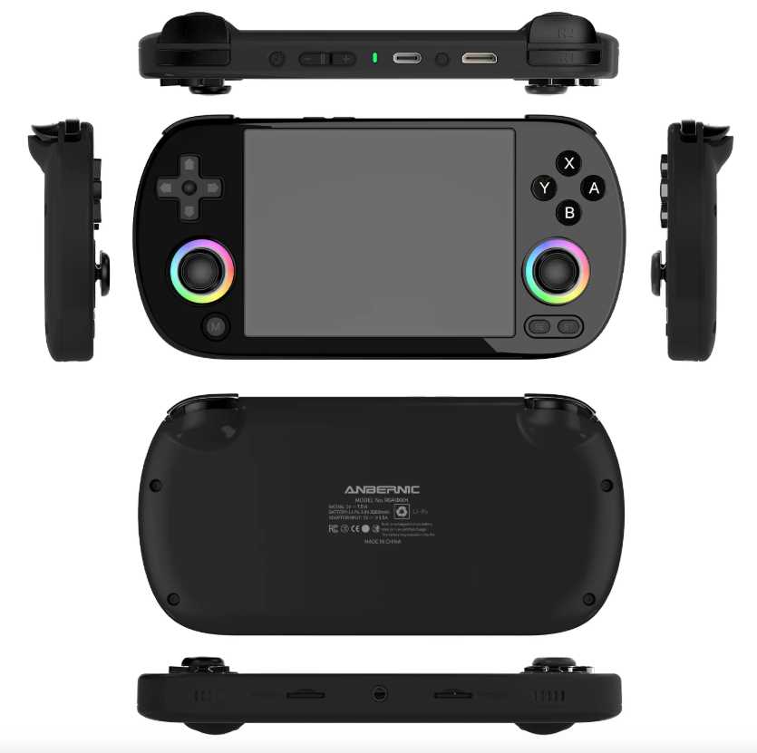 ANBERNIC RG40XX H konsola przenośna Linux, 4.0'' IPS, retro gry, emulacja, gaming