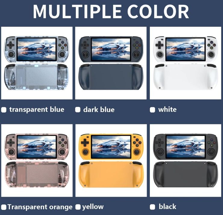 POWKIDDY RGB10 MAX3 Retro Gaming Konsola 5-calowy Ekran IPS RK3566 Procesor Open Source Gaming