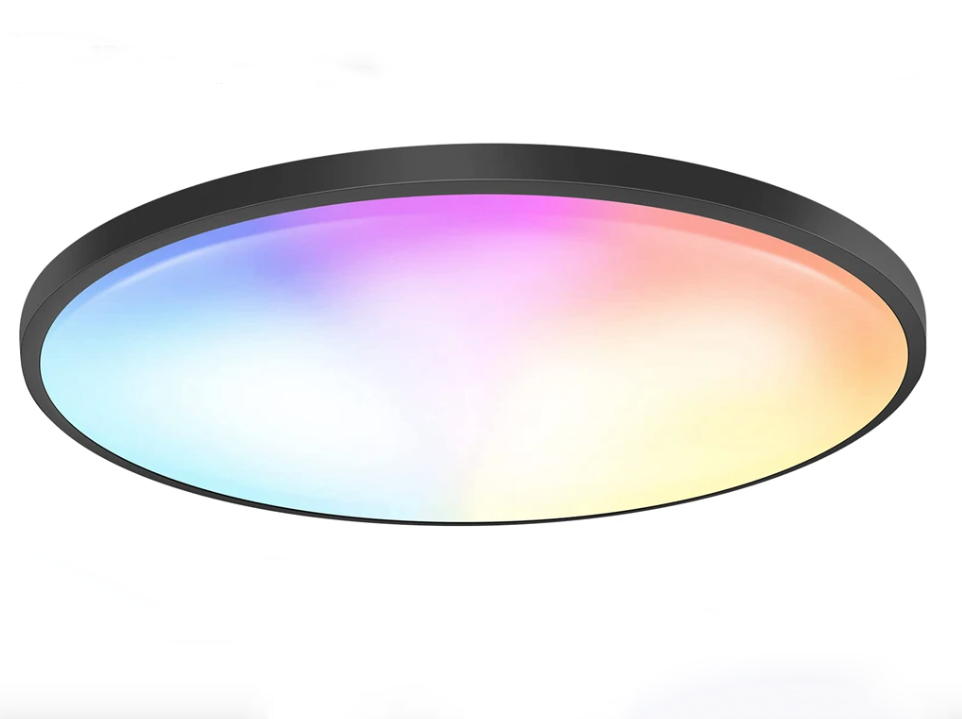 Inteligentna lampa sufitowa 24W Tuya Zigbee z RGBCW sterowanie głosowe Alexa idealna do salonu i nowoczesna dekoracja wnętrz