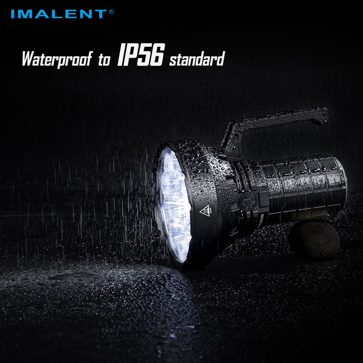 IMALENT SR16 Latarka LED 55000lm, 1715m daleki zasięg. Mocna latarka szperacz na każdą przygodę!