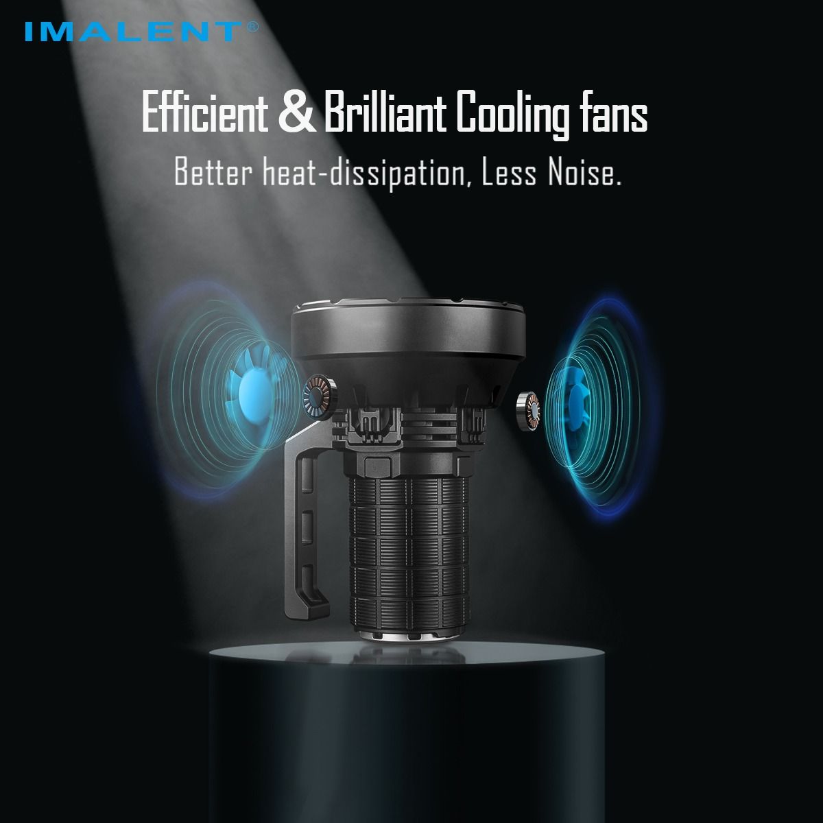 IMALENT SR16 Latarka LED 55000lm, 1715m daleki zasięg. Mocna latarka szperacz na każdą przygodę!