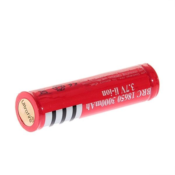 UltraFire 18650 3.7V 3000mAh Akumulator do latarek, urządzeń do waporyzacji, urządzeń o dużym poborze prądu, ekologiczny