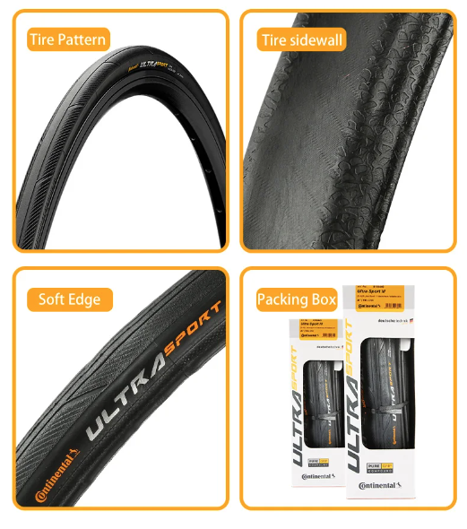 Continental ULTRA SPORT Ⅲ GRAND SPORT RACE Opona rowerowa szosowa 700x23C/25C/28C Lekka Wytrzymała Antyprzebiciowa
