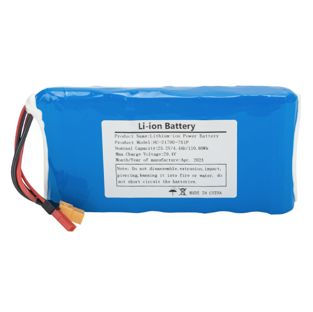 Akumulator 21700-7S1P-25.2V 5C bateria do deskorolki o dużej pojemności 4000-5000mAh z zaawansowaną ochroną