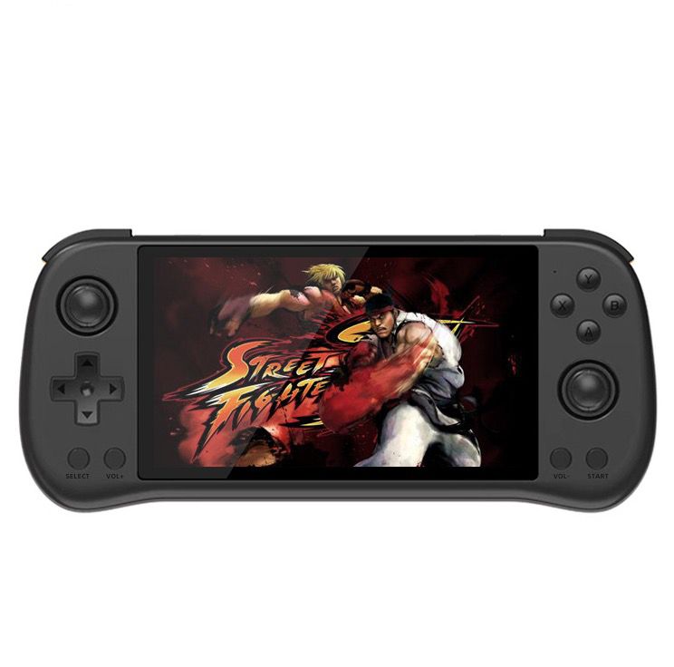 POWKIDDY X55 przenośna konsola do gier z ekranem 5.5 cala IPS retro gaming z procesorem RK3566 i Linux