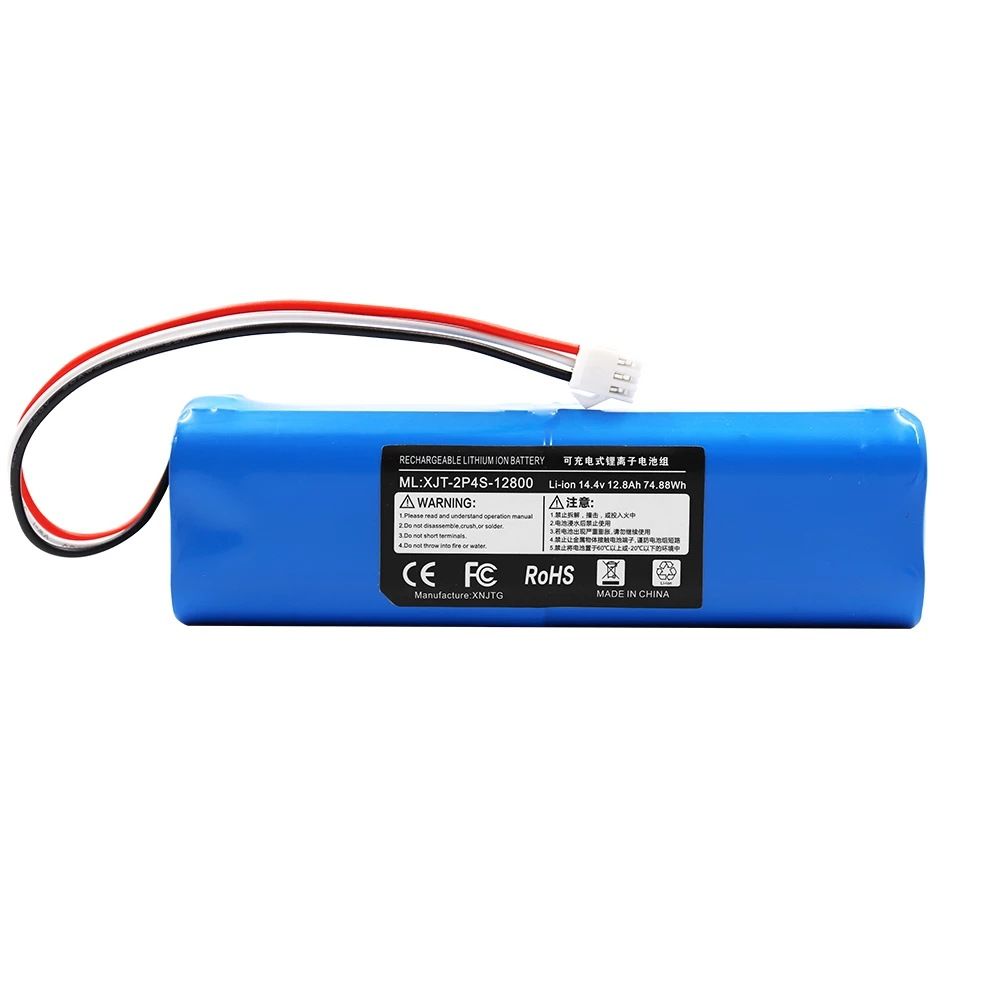 Wszechstronny akumulator litowo-jonowy 14,4V 6500mAh do XiaoMi Lydsto R1 zapewnia niezawodną pracę i szybkie ładowanie